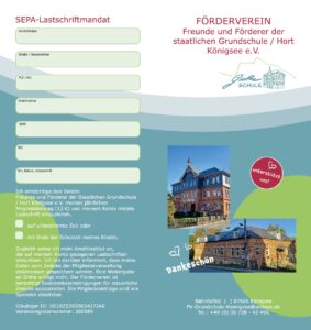 Flyer außen
